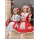 Mademoiselle Pearl Strawberry Garden Aprons, JSK and OPs(Reservation/Full Payment Without Shipping)